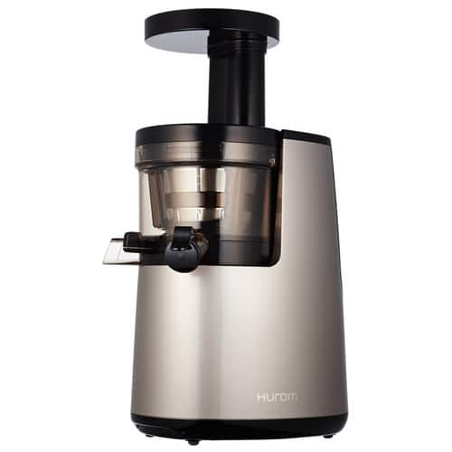 Hurom HU 702 slow juicer i børstet stål