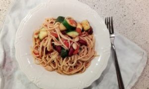 Ratatouille spaghetti