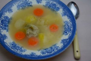 hønsekødssuppe