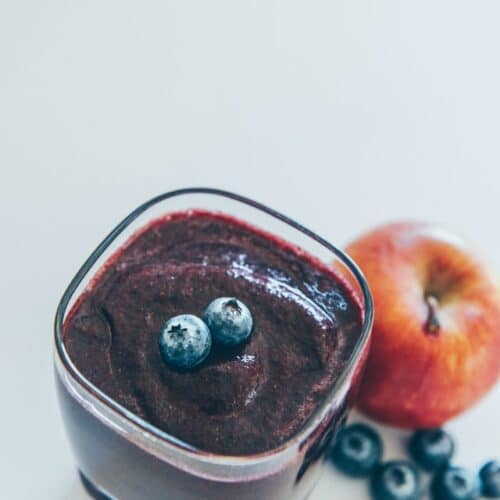 Blåbærs smoothies