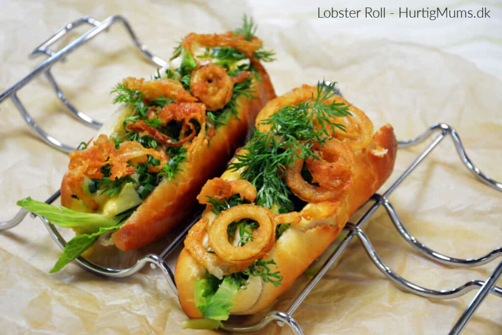 lobster roll opskrift