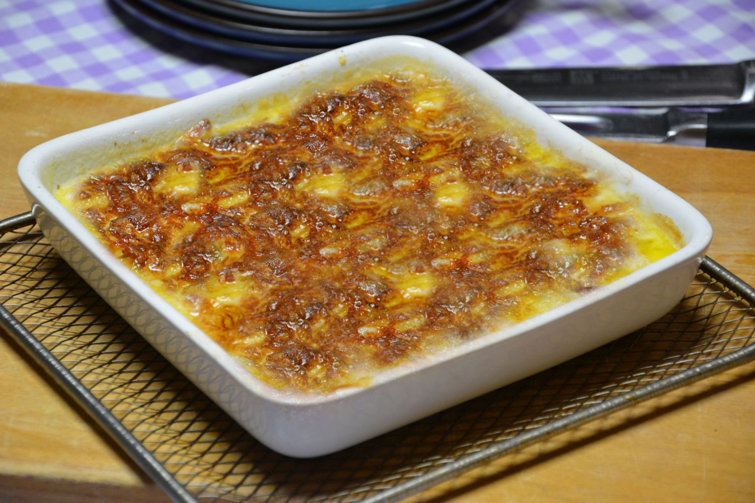 flødekartofler i airfryer