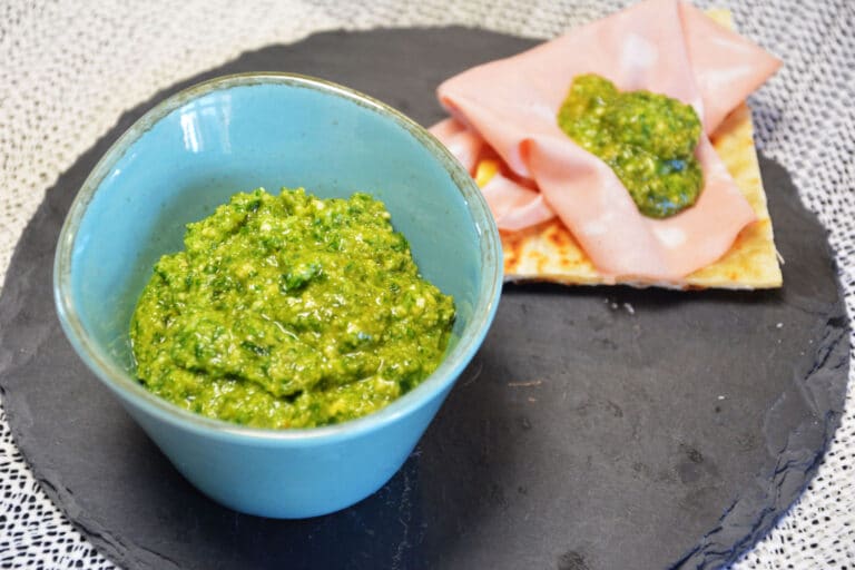 ramsløg pesto