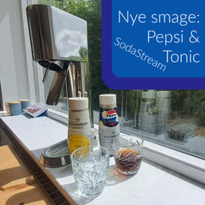 anmeldelse af pepsi max vanilla og tonic til sodastream