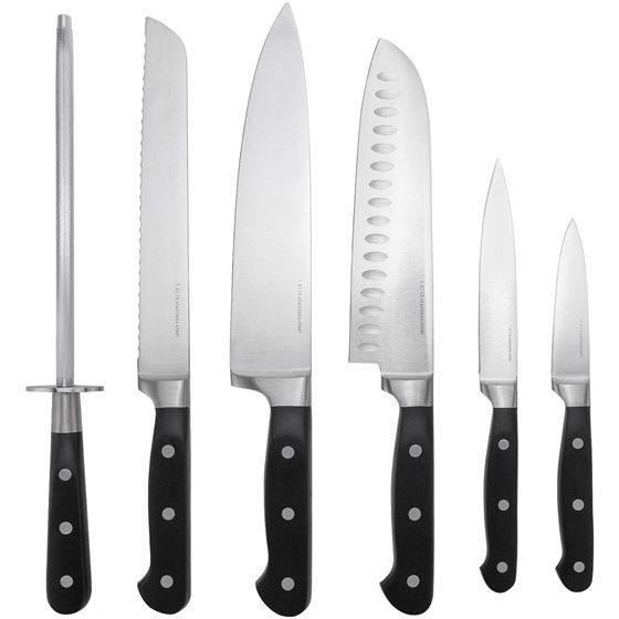 Essentials Knivsæt 6 dele, 1.4116-stål, klassisk design — 429 kr.