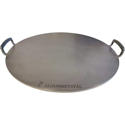 Gourmetstål rundt med greb Ø49 cm