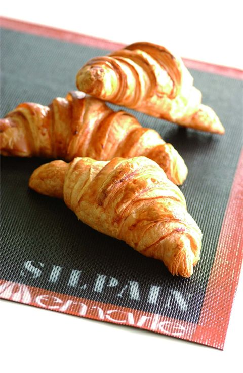 Silpain perforeret bagemåtte (Demarle)