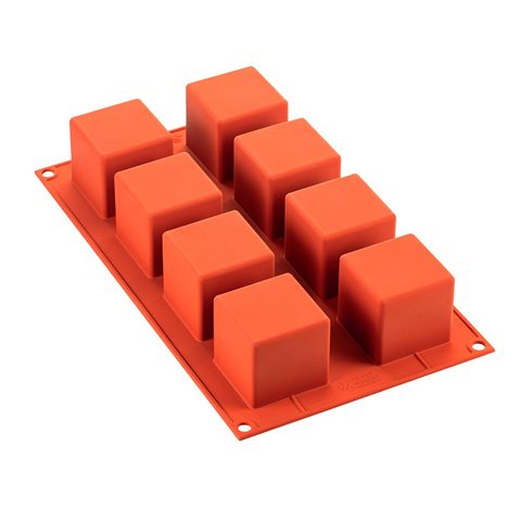 Silikomart SF104 kubeform, 8 stk.