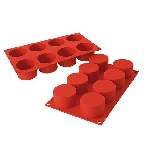 Silikomart SF119 cylinderform, 8 stk.